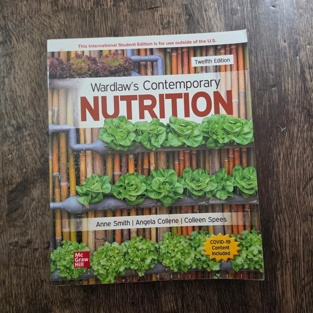 McGraw Hill Wardlaws Contemporary Nutrition Textbook 12th Edition Multicolor ISE